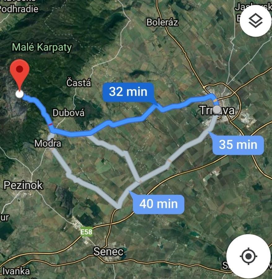 מודרה Slovak Cottage Near Bratislava In The Heart Of The Carpathians מראה חיצוני תמונה